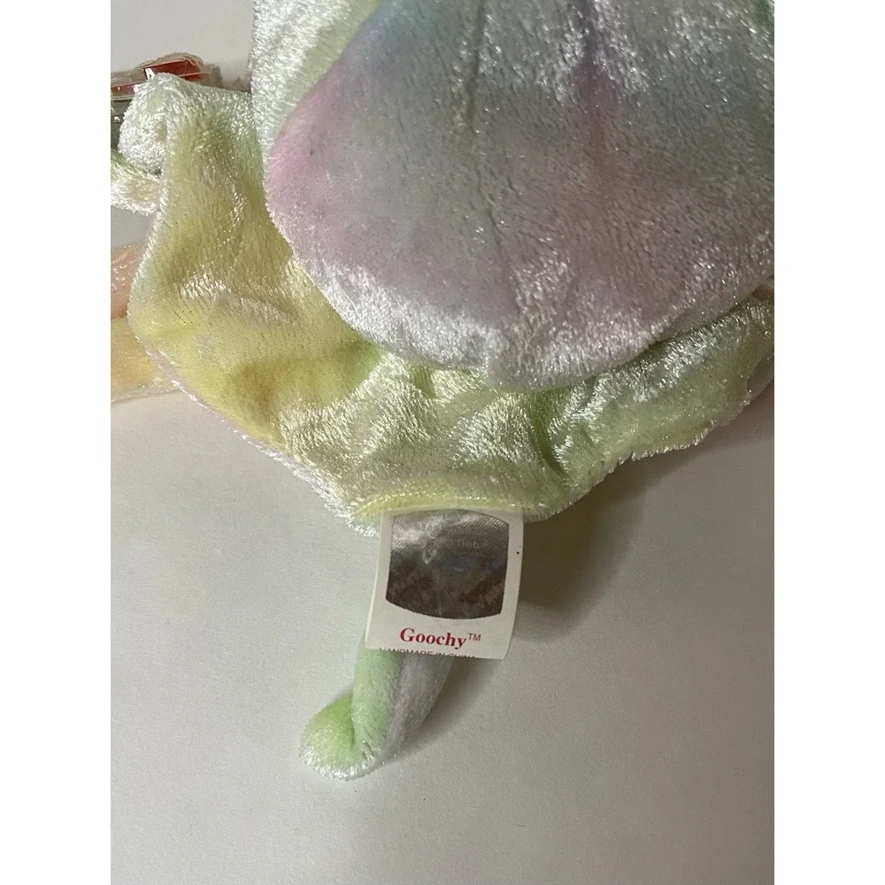 GOOCHY TY Beanie Baby JELLYFISH 1999 TIE DYE PASTEL